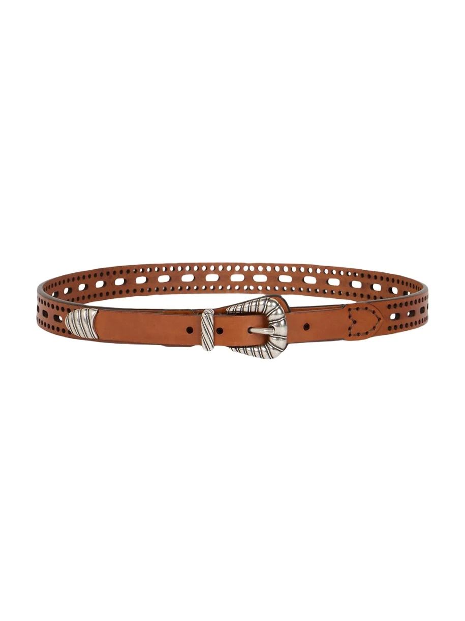 Openwork Leather Belt Openwork Leather Belt