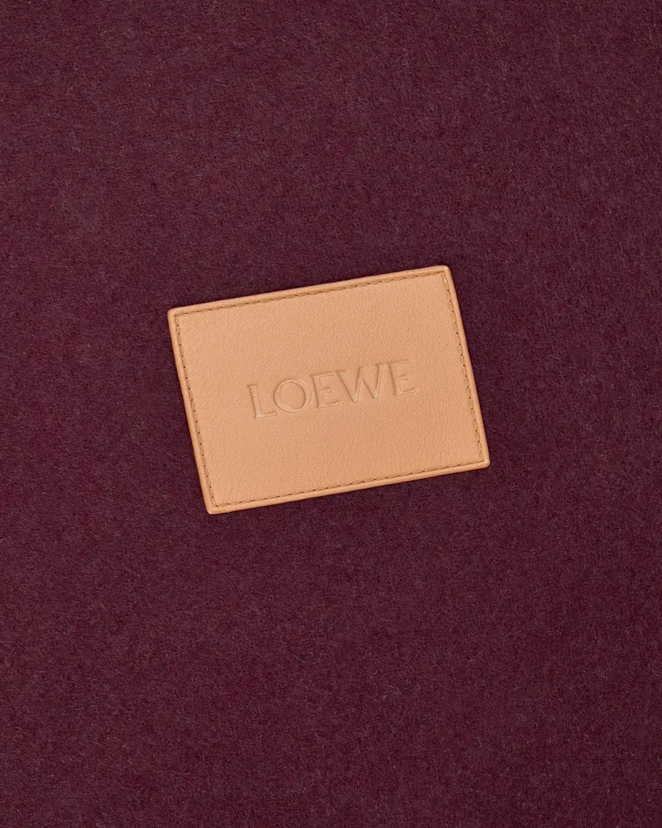 Loewe Anagram Wool/Cashmere Cushion, 20" Square | Thumbnail 4