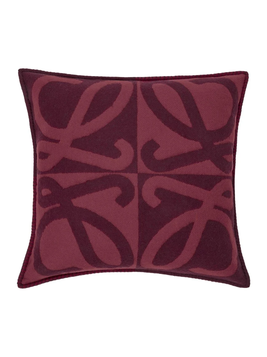 Loewe Anagram Wool/Cashmere Cushion, 20" Square