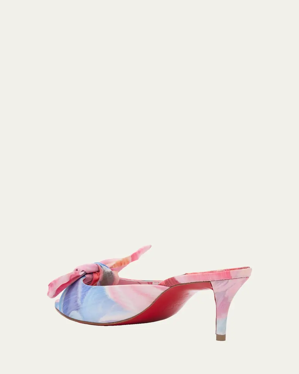 Christian Louboutin 60mm Mulazee Floral Mule Pumps | Thumbnail 2 Christian Louboutin 60mm Mulazee Floral Mule Pumps | Thumbnail 2