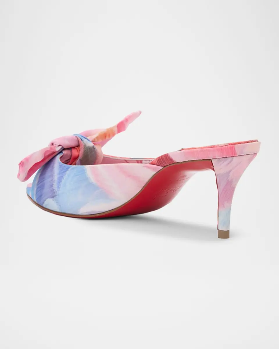 Christian Louboutin 60mm Mulazee Floral Mule Pumps | Thumbnail 4 Christian Louboutin 60mm Mulazee Floral Mule Pumps | Thumbnail 4