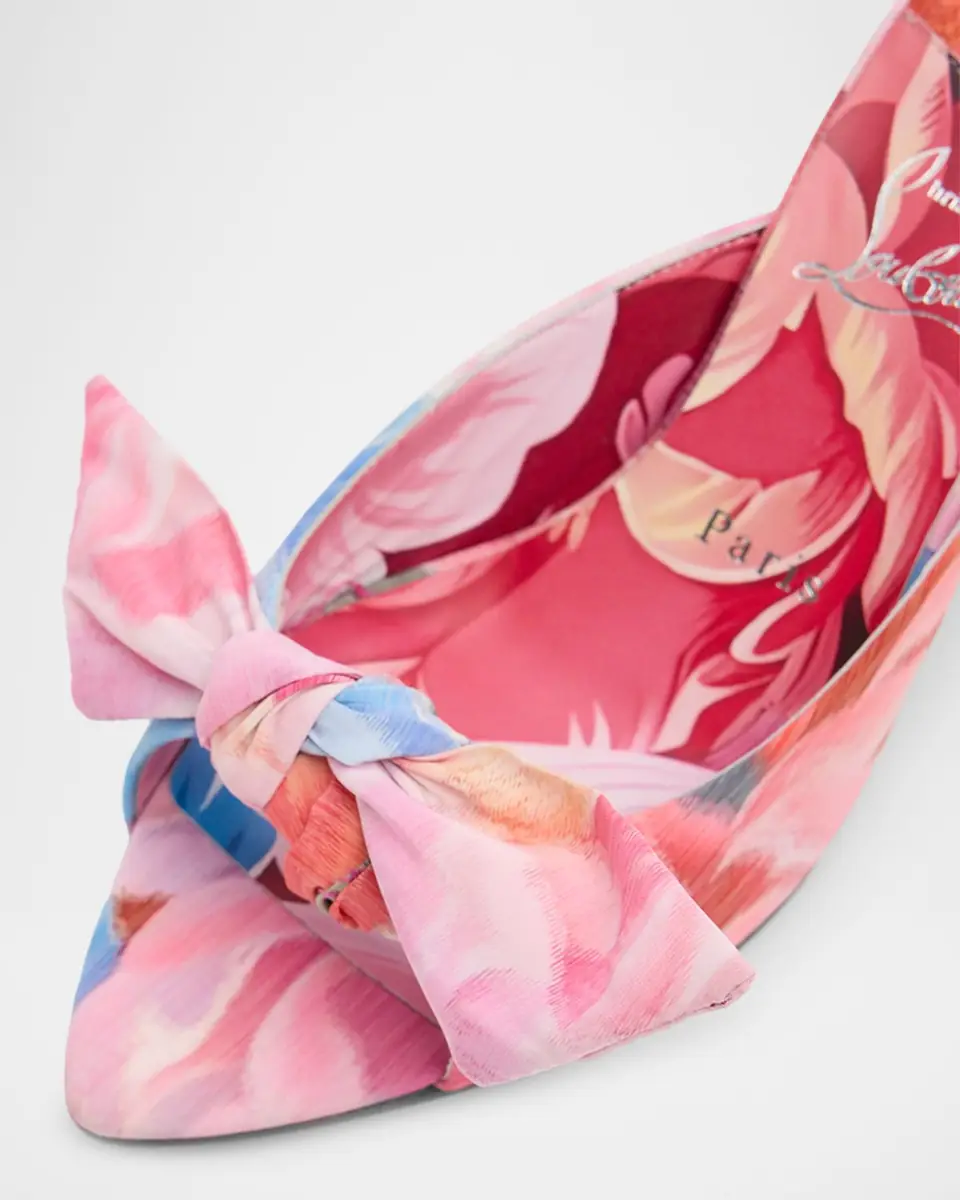 Christian Louboutin 60mm Mulazee Floral Mule Pumps | Thumbnail 5 Christian Louboutin 60mm Mulazee Floral Mule Pumps | Thumbnail 5