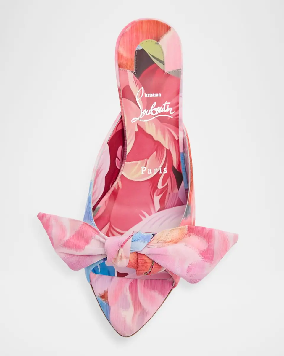 Christian Louboutin 60mm Mulazee Floral Mule Pumps | Thumbnail 6 Christian Louboutin 60mm Mulazee Floral Mule Pumps | Thumbnail 6