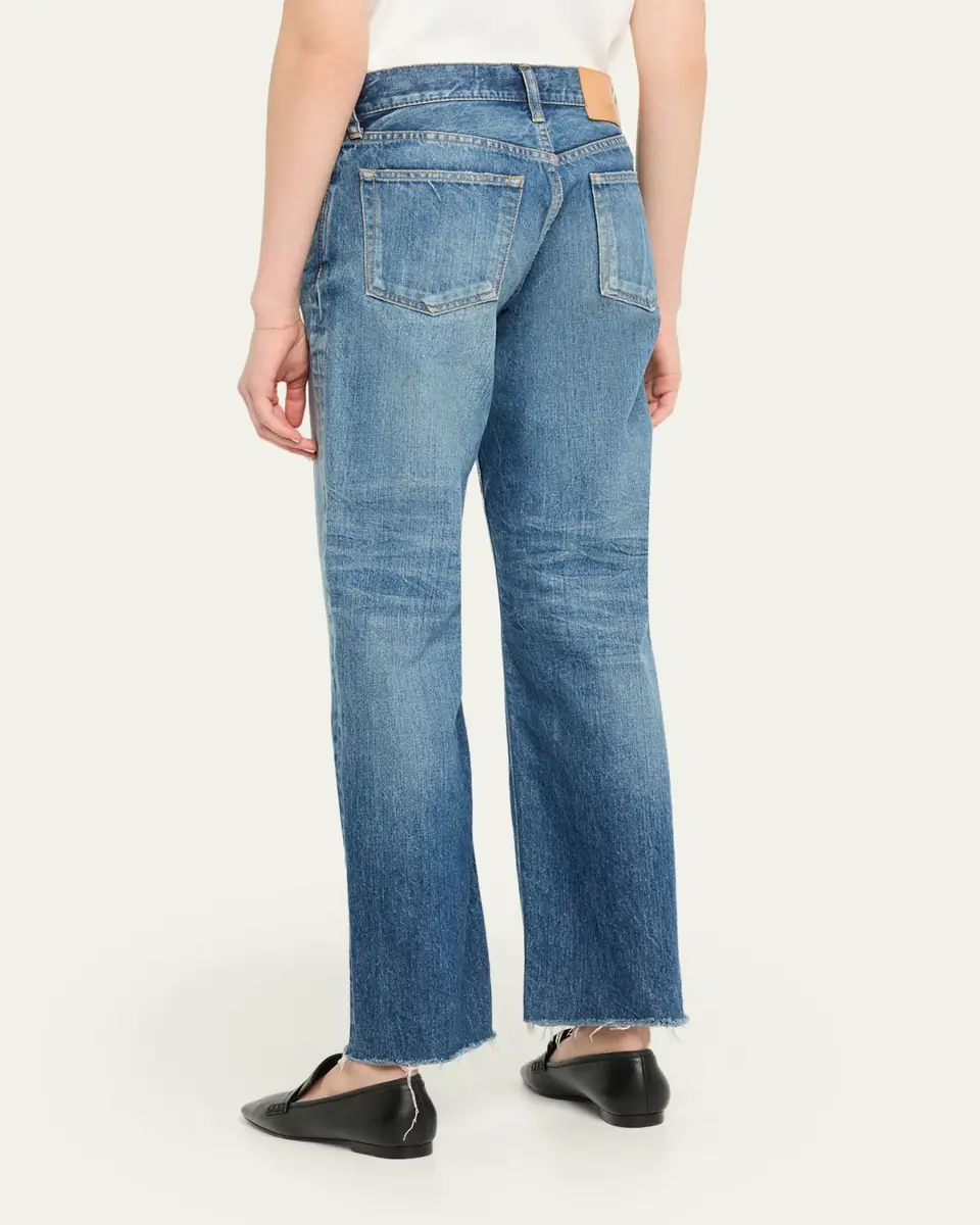 MOUSSY VINTAGE Needham Faded Straight-Leg Jeans | Thumbnail 3 MOUSSY VINTAGE Needham Faded Straight-Leg Jeans | Thumbnail 3
