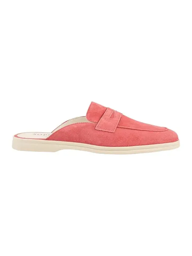 Riviera Suede Loafer Mules