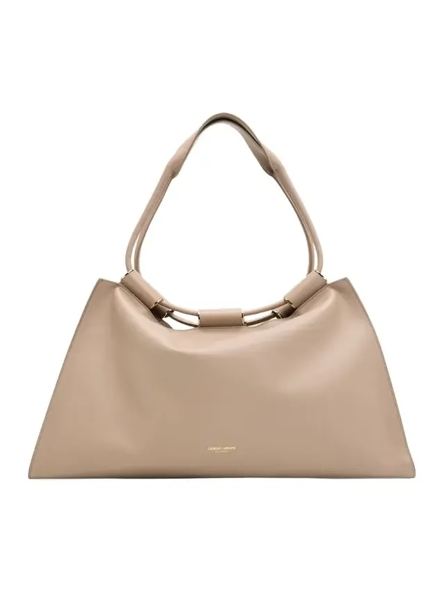Lamb Leather Shopper Shoulder Bag Lamb Leather Shopper Shoulder Bag