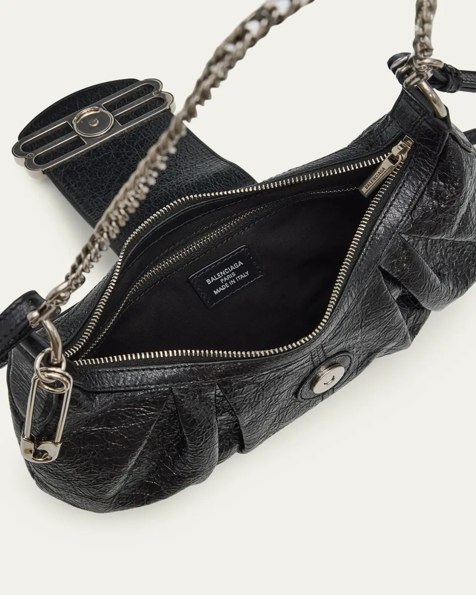 Balenciaga Pamela Small Arena Leather Shoulder Bag | Thumbnail 4 Balenciaga Pamela Small Arena Leather Shoulder Bag | Thumbnail 4