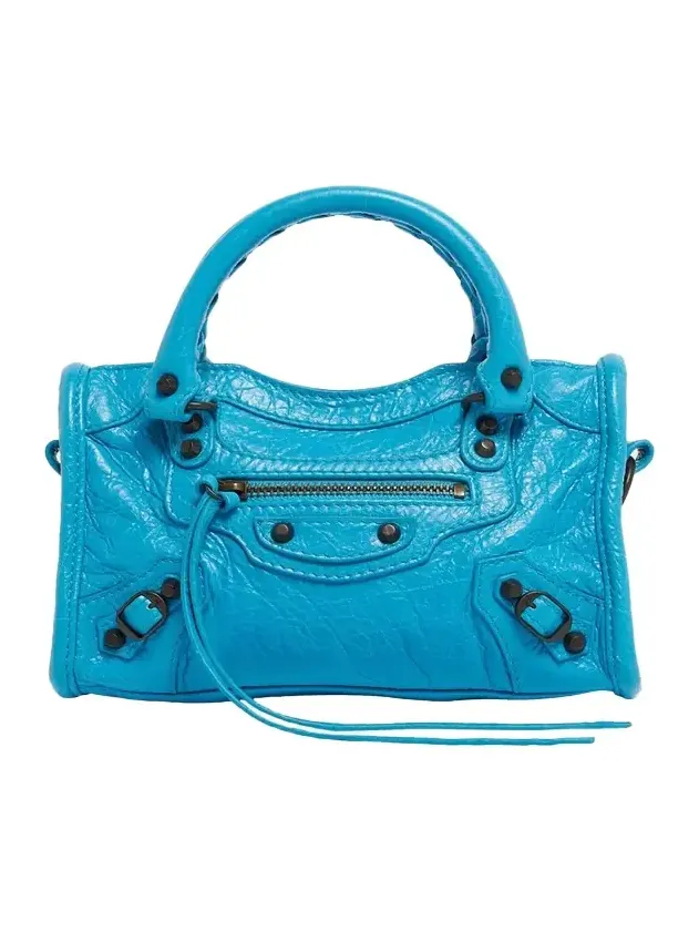 Le City Nano Leather Top-Handle Bag