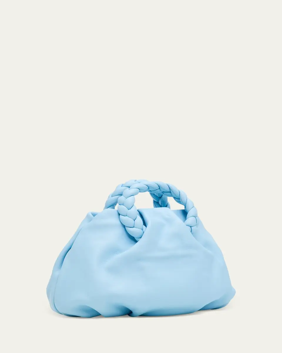 Hereu Bombon Ruched Leather Top-Handle Bag | Thumbnail 3 Hereu Bombon Ruched Leather Top-Handle Bag | Thumbnail 3