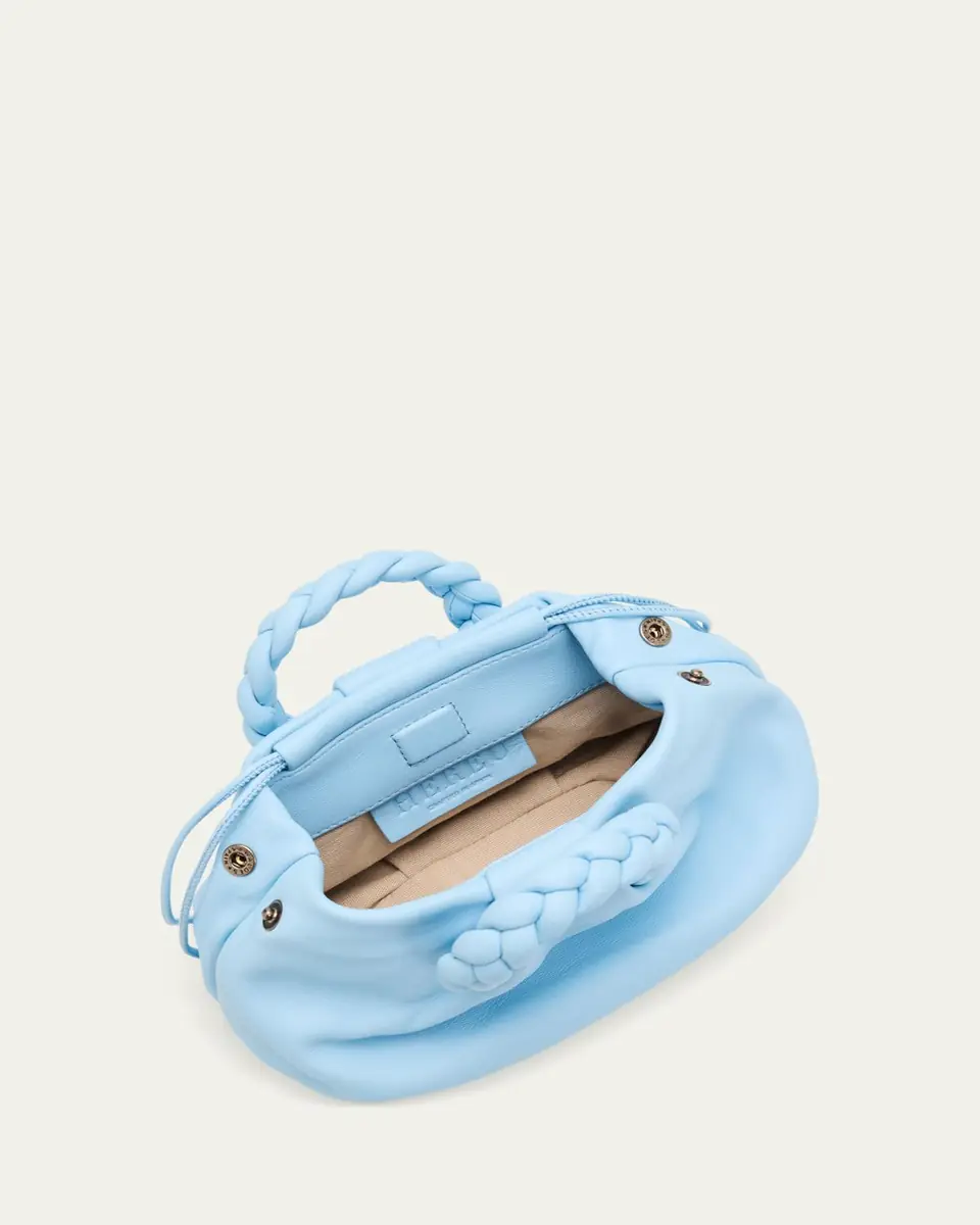 Hereu Bombon Ruched Leather Top-Handle Bag | Thumbnail 4 Hereu Bombon Ruched Leather Top-Handle Bag | Thumbnail 4