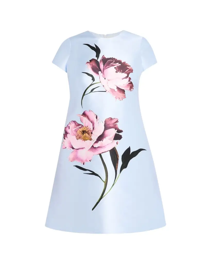 Rickie Freeman for Teri Jon Floral-Print Faille Dress | Image 1 Rickie Freeman for Teri Jon Floral-Print Faille Dress | Image 1