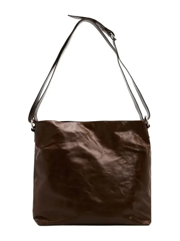 Men's Leather Messenger Bag