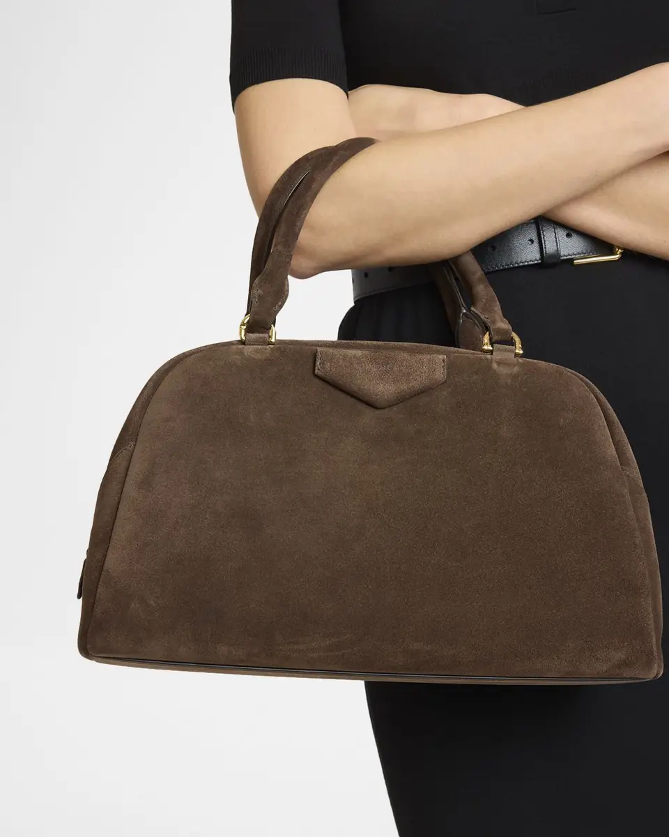 Givenchy Antigona Medium East-West Top-Handle Bag in Suede | Thumbnail 6 Givenchy Antigona Medium East-West Top-Handle Bag in Suede | Thumbnail 6