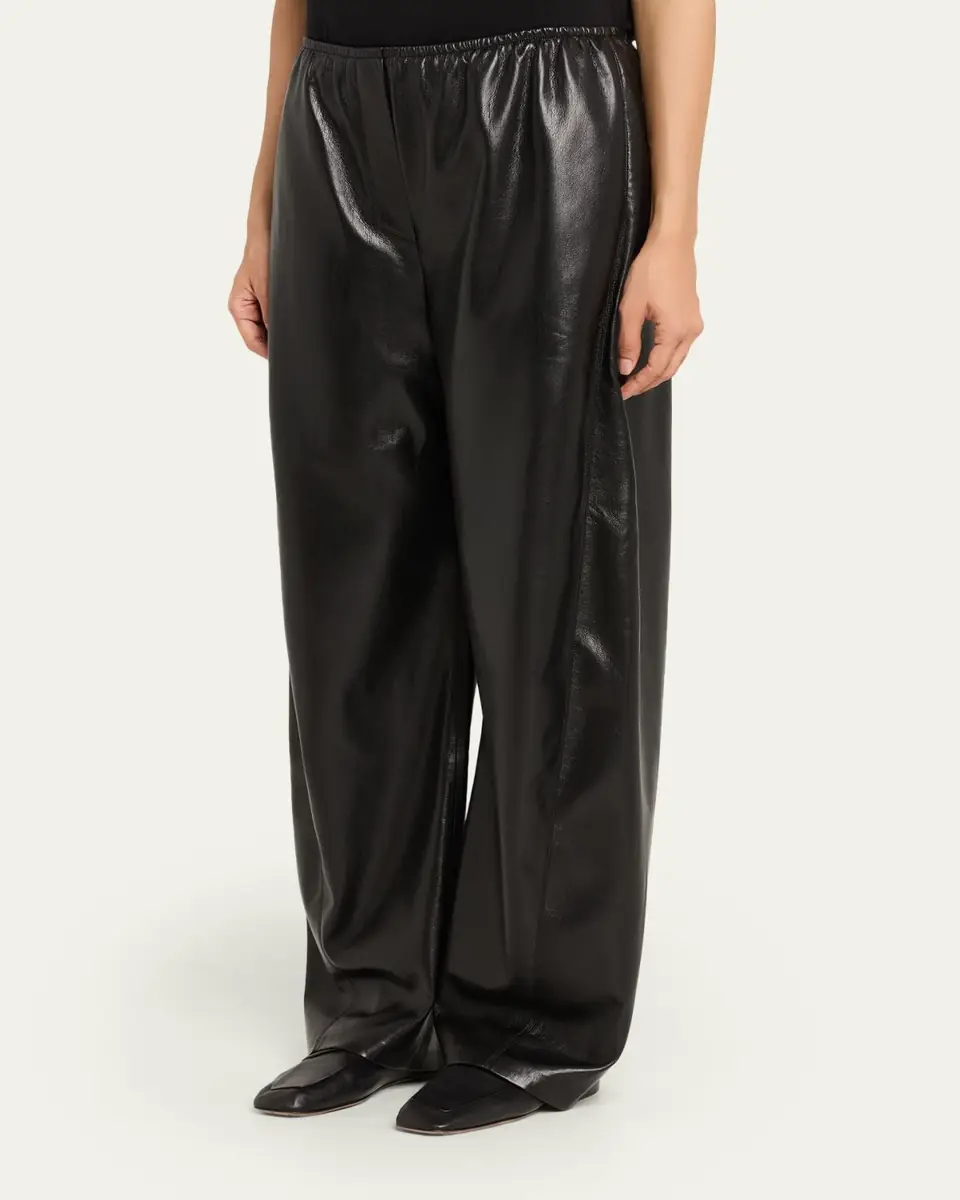 Nanushka Zoela Alt-Leather Pants | Thumbnail 4 Nanushka Zoela Alt-Leather Pants | Thumbnail 4