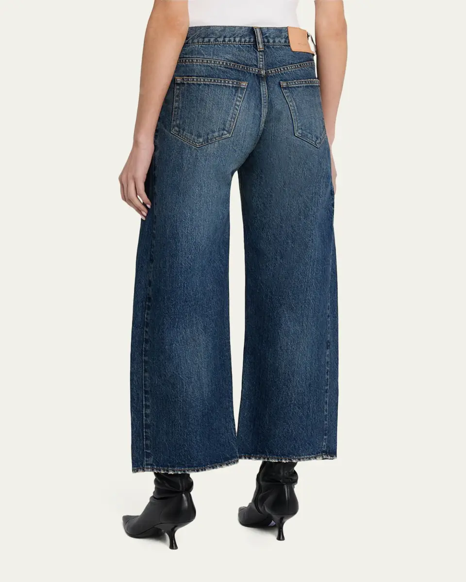 MOUSSY VINTAGE Harlem Mid-Rise Wide Barrel Jeans | Thumbnail 3 MOUSSY VINTAGE Harlem Mid-Rise Wide Barrel Jeans | Thumbnail 3