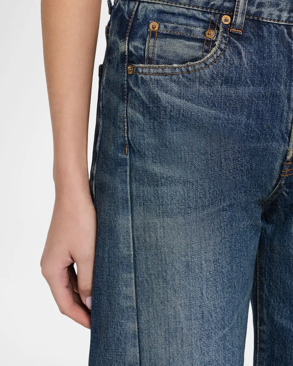 MOUSSY VINTAGE Harlem Mid-Rise Wide Barrel Jeans | Thumbnail 9 MOUSSY VINTAGE Harlem Mid-Rise Wide Barrel Jeans | Thumbnail 9