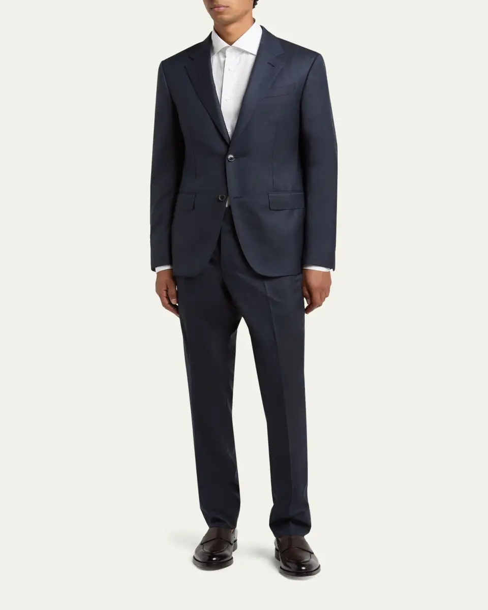 ZEGNA Men's Wool 15milmil15 Two-Piece Suit | Thumbnail 2