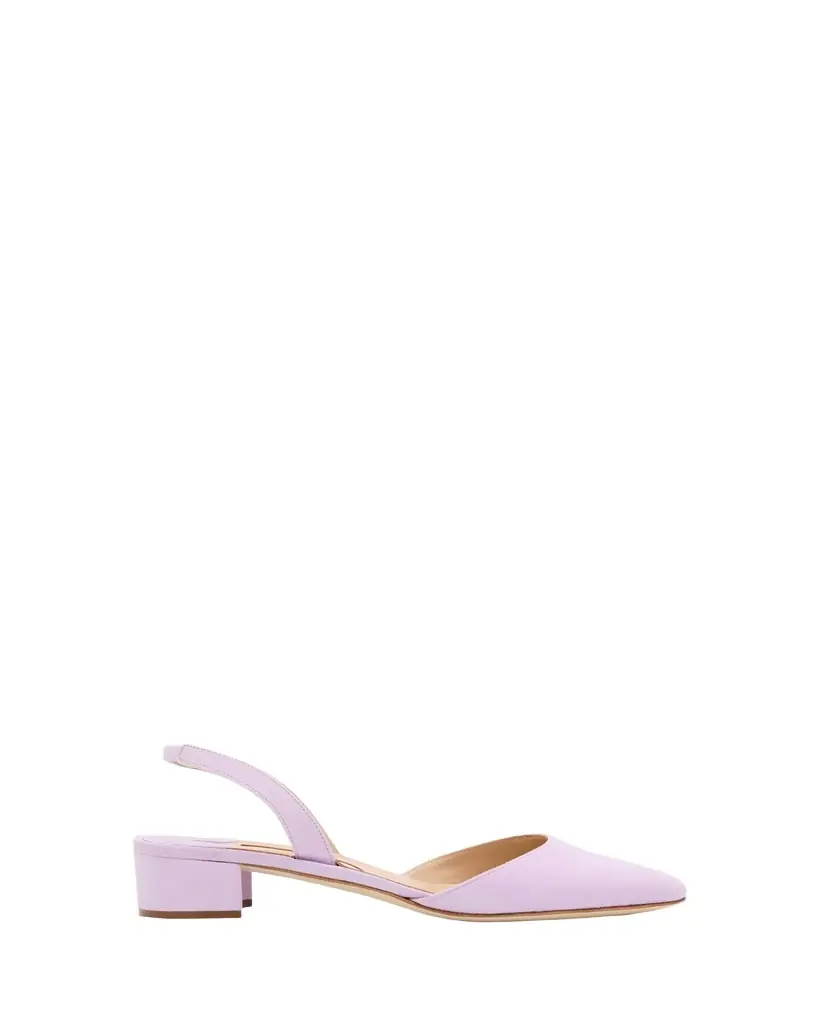 Manolo Blahnik Aspro Suede Slingback Pumps | Image 1 Manolo Blahnik Aspro Suede Slingback Pumps | Image 1