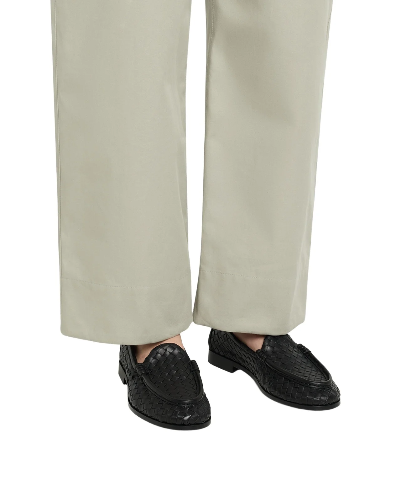 Silenzio Intrecciato Leather Loafers Silenzio Intrecciato Leather Loafers