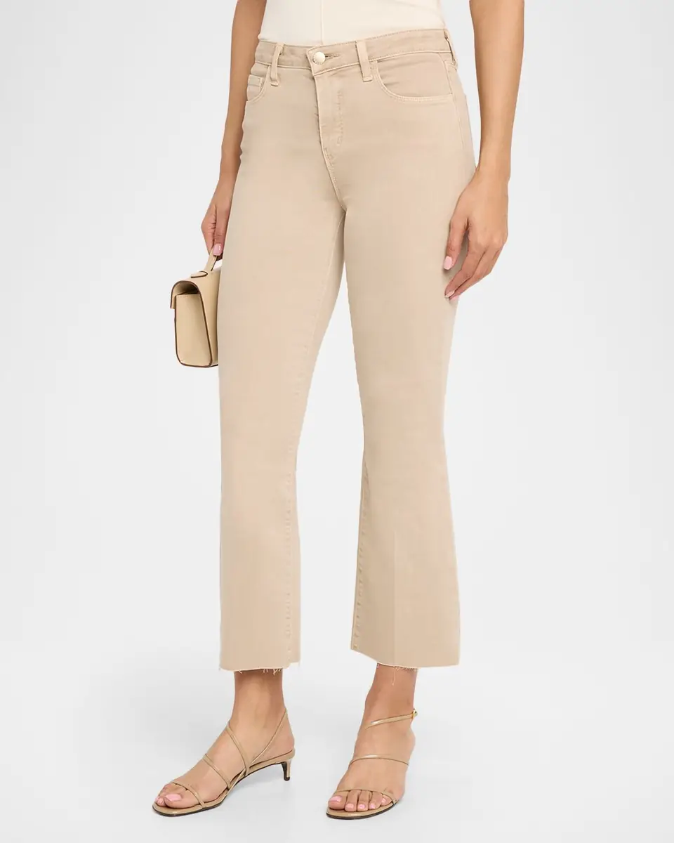L'Agence Kendra High-Rise Crop Flare Jeans | Thumbnail 8 L'Agence Kendra High-Rise Crop Flare Jeans | Thumbnail 8