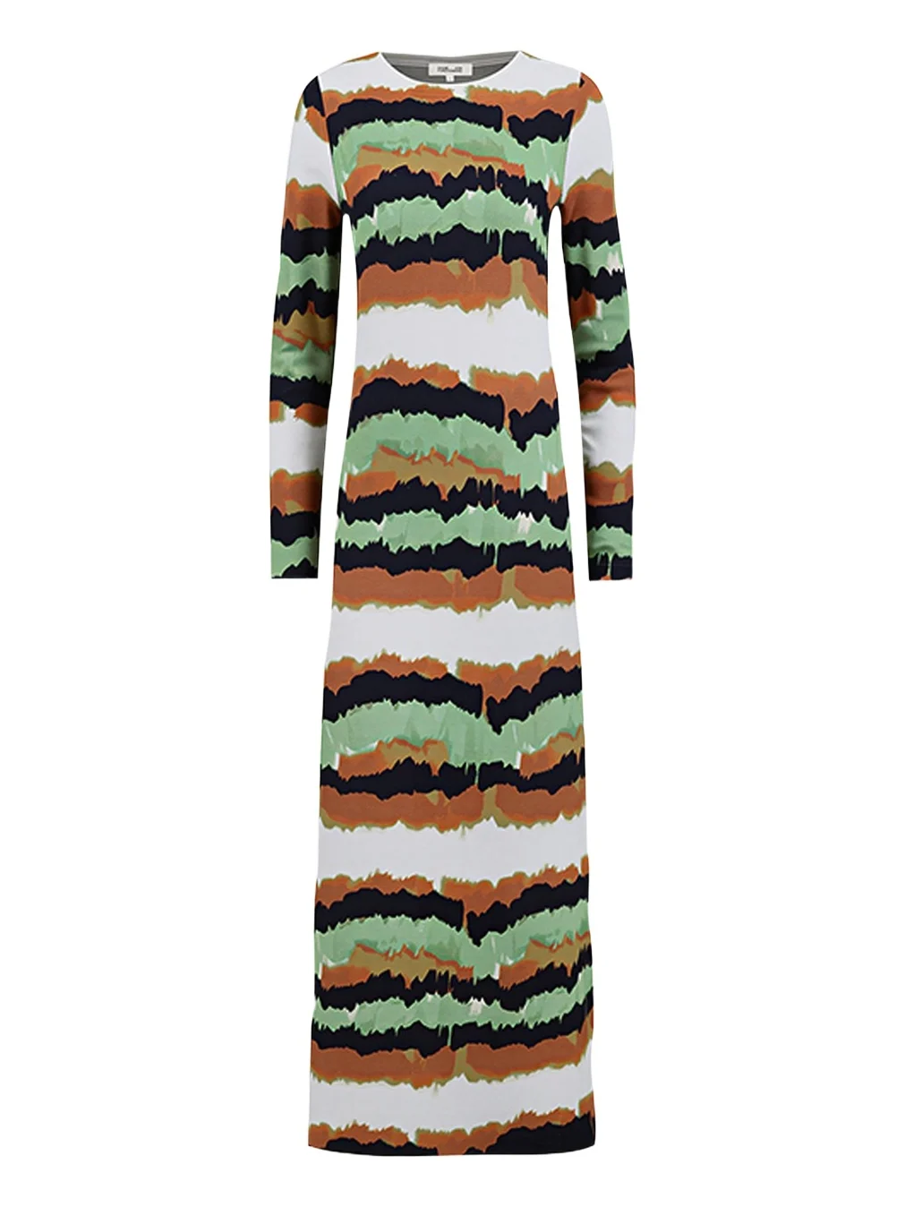 Robin Watercolor-Print Column Maxi Dress Robin Watercolor-Print Column Maxi Dress