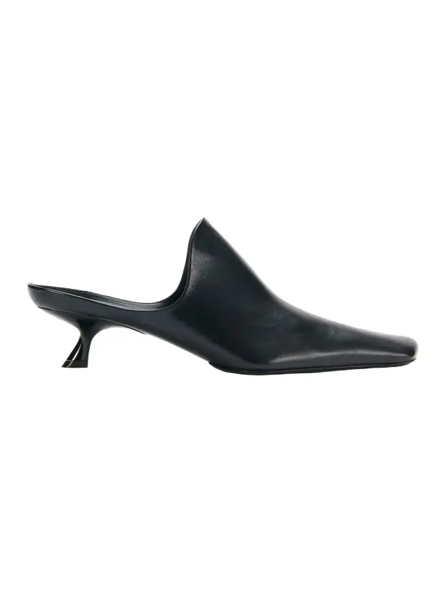 45mm Emily Leather Mules 45mm Emily Leather Mules