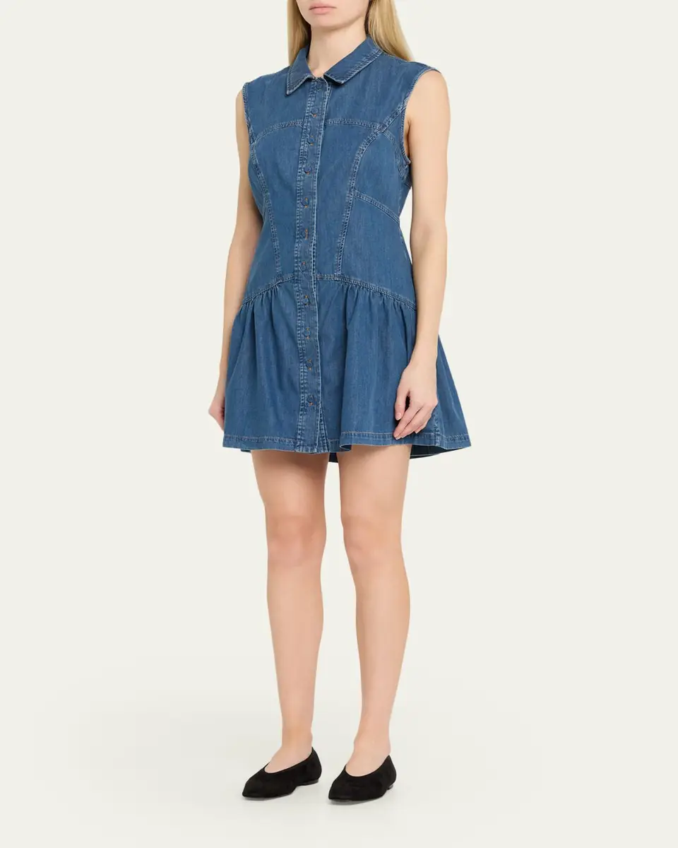Frame The Denim Day Dress | Thumbnail 4 Frame The Denim Day Dress | Thumbnail 4