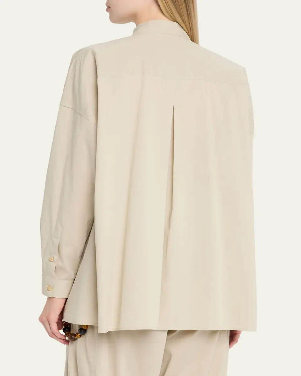DARKPARK Romy Ruffled Long-Sleeve Cotton Shirt | Thumbnail 3