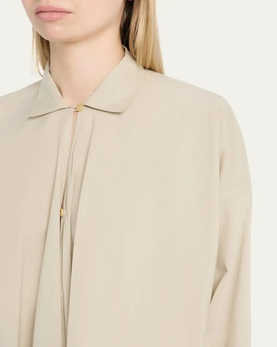 DARKPARK Romy Ruffled Long-Sleeve Cotton Shirt | Thumbnail 5