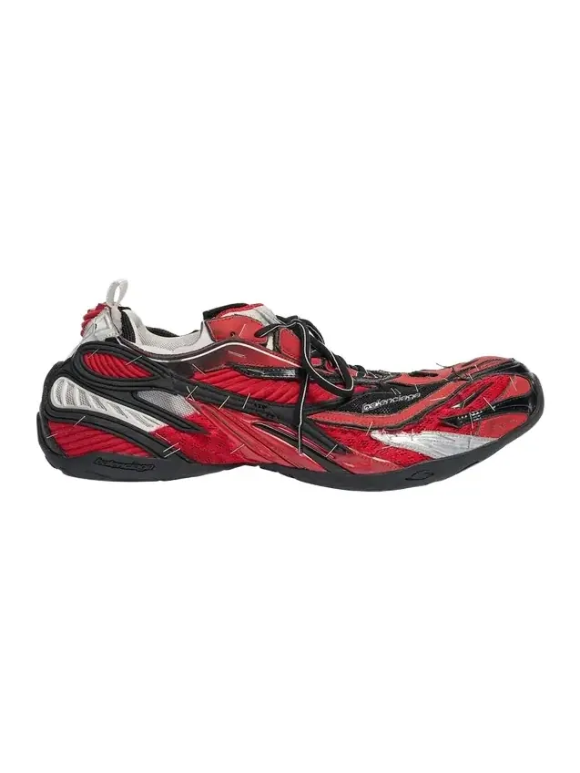 Men's Soleless Distressed Low-Top Sneakers Men's Soleless Distressed Low-Top Sneakers