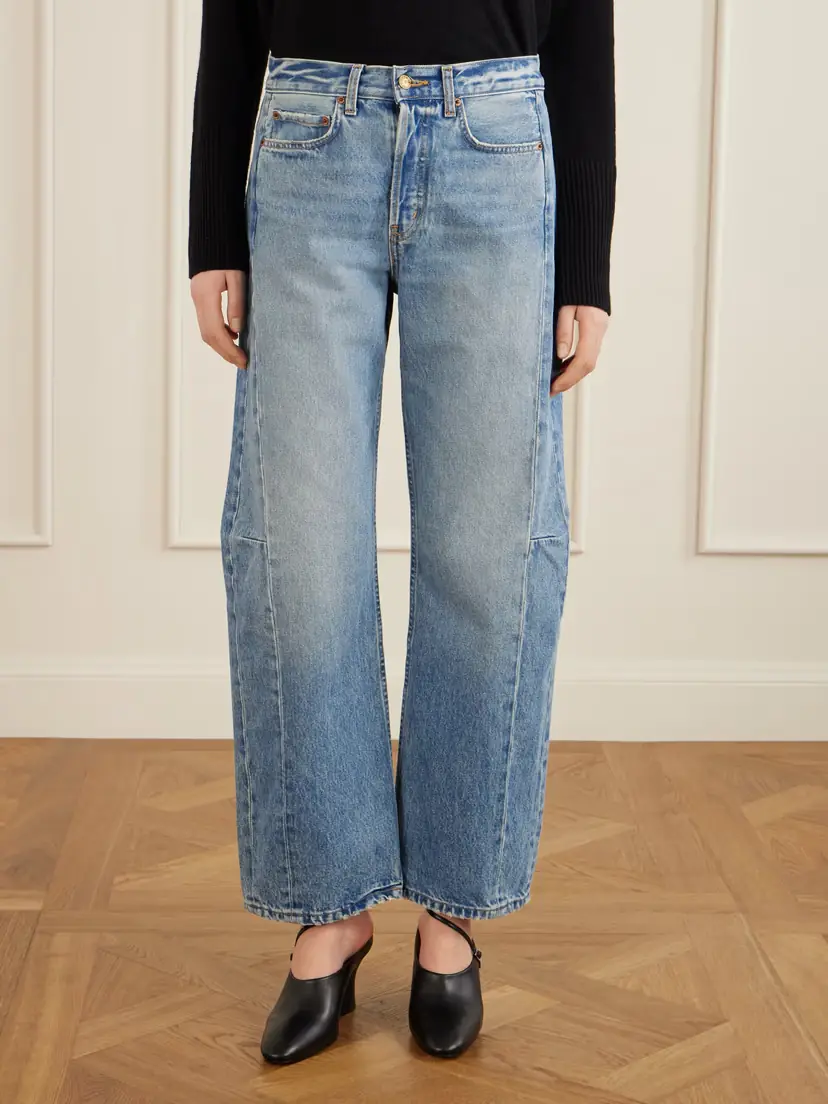 B SIDES Slim Lasso High-rise Wide-leg Jeans | Thumbnail 3 B SIDES Slim Lasso High-rise Wide-leg Jeans | Thumbnail 3