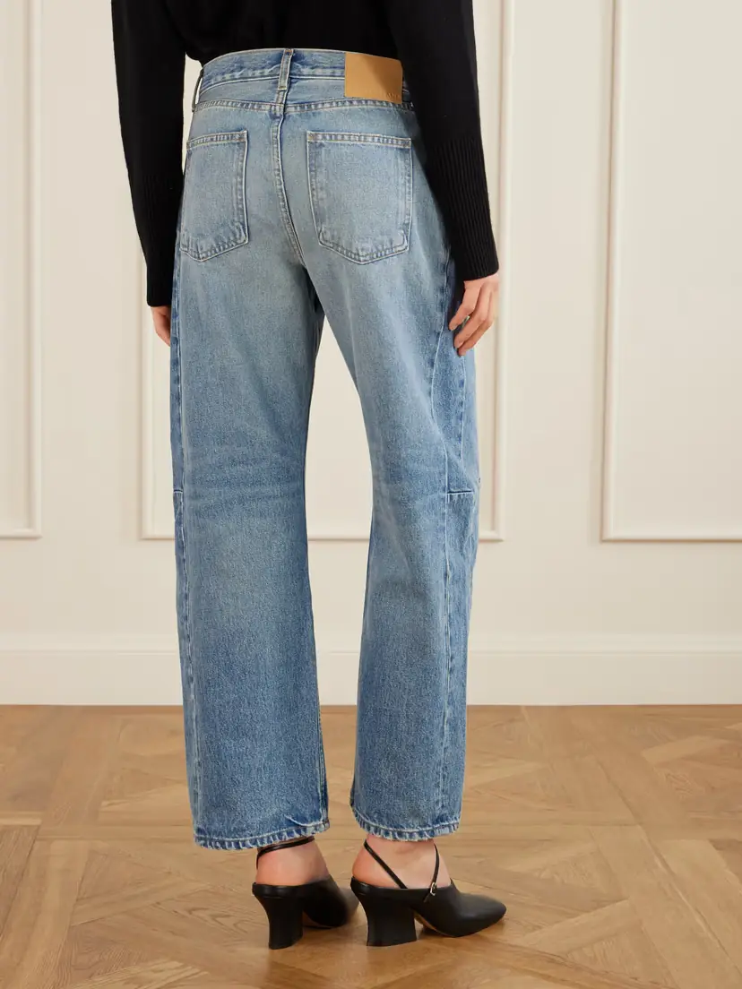 B SIDES Slim Lasso High-rise Wide-leg Jeans | Thumbnail 4 B SIDES Slim Lasso High-rise Wide-leg Jeans | Thumbnail 4