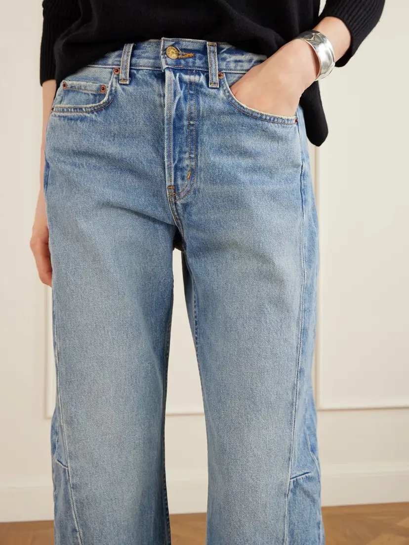 B SIDES Slim Lasso High-rise Wide-leg Jeans | Thumbnail 5 B SIDES Slim Lasso High-rise Wide-leg Jeans | Thumbnail 5