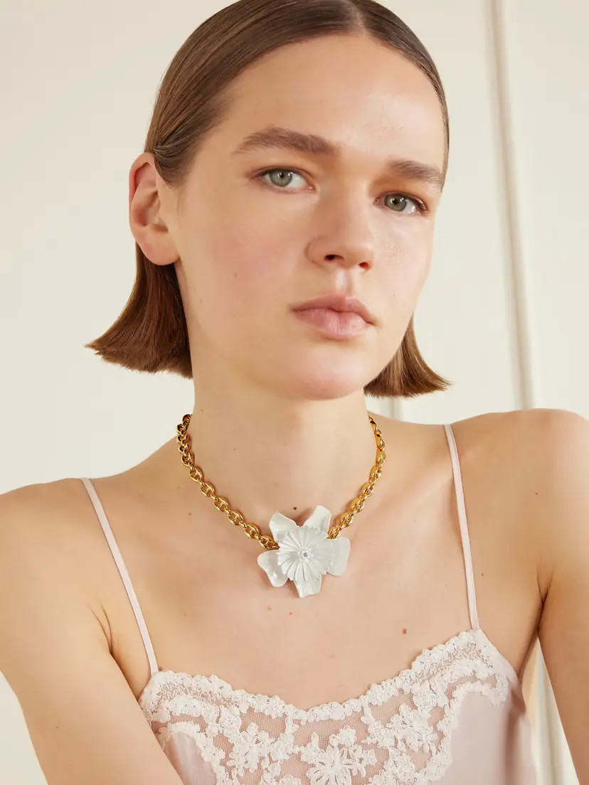 Chloé tone Lacquer Necklace | Thumbnail 2 Chloé tone Lacquer Necklace | Thumbnail 2