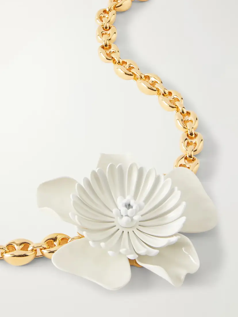 Chloé tone Lacquer Necklace | Thumbnail 4 Chloé tone Lacquer Necklace | Thumbnail 4