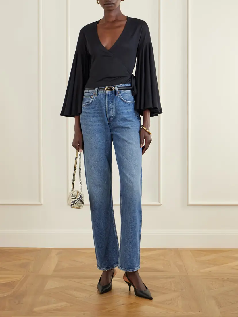 Jacquemus The Ventadou Paper-blend Wrap Top | Thumbnail 2 Jacquemus The Ventadou Paper-blend Wrap Top | Thumbnail 2