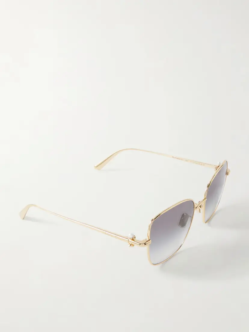 DIOR Eyewear Diortribales S1u Square-frame Gold-tone Sunglasses | Thumbnail 3 DIOR Eyewear Diortribales S1u Square-frame Gold-tone Sunglasses | Thumbnail 3