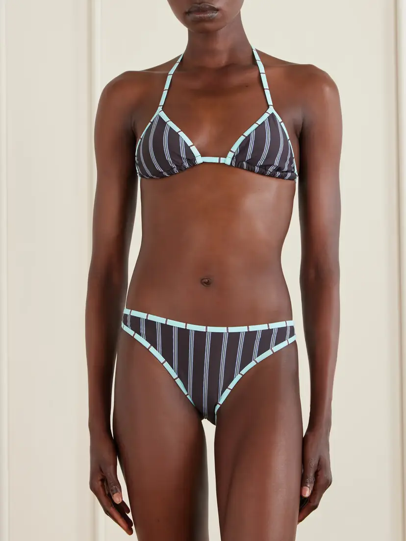 Staud Coto Striped Bikini Briefs | Thumbnail 2 Staud Coto Striped Bikini Briefs | Thumbnail 2