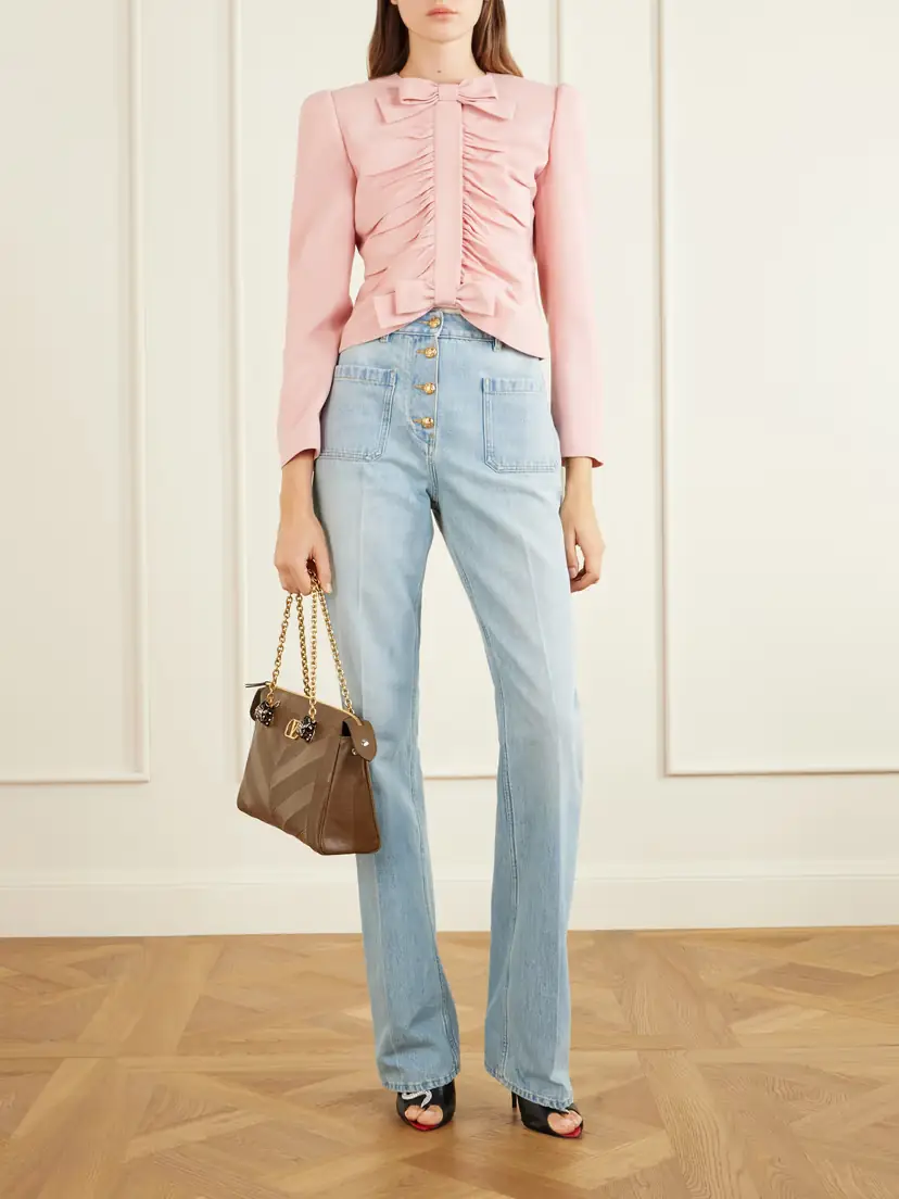 Valentino Garavani High-rise Straight-leg Jeans | Thumbnail 2 Valentino Garavani High-rise Straight-leg Jeans | Thumbnail 2