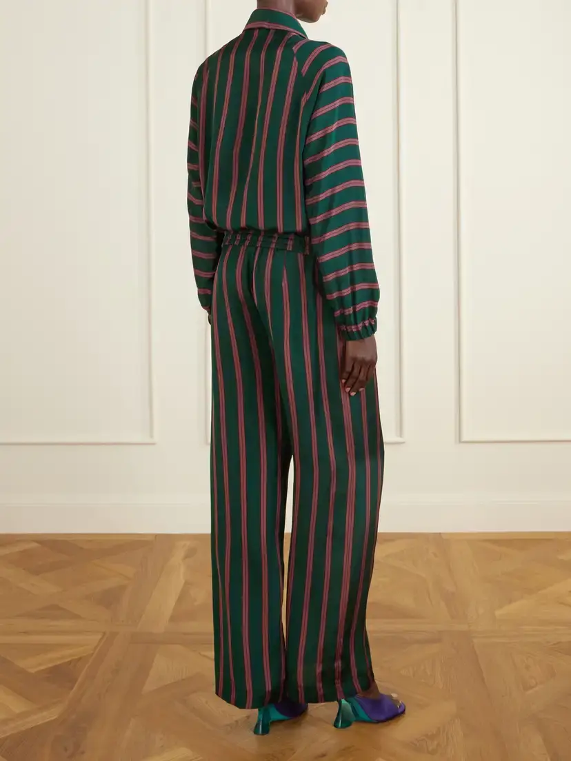 Dries Van Noten Vinnia Striped Jersey Jacket | Thumbnail 3 Dries Van Noten Vinnia Striped Jersey Jacket | Thumbnail 3