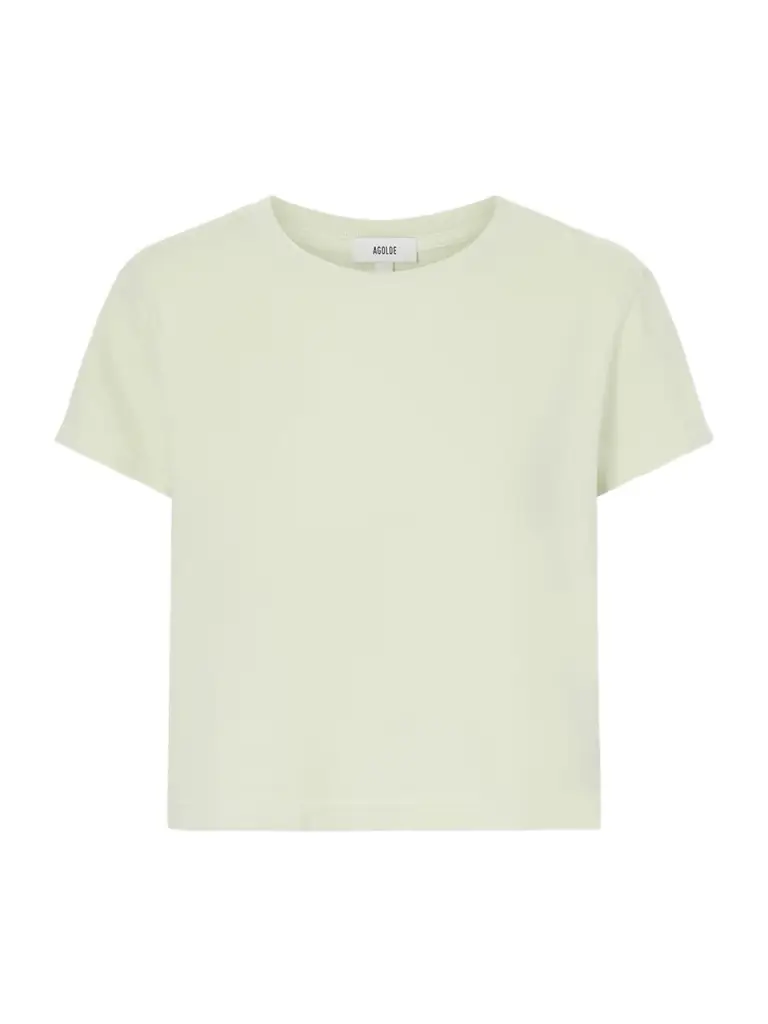 AGOLDE Adine Cotton-jersey T-shirt | Image 1 AGOLDE Adine Cotton-jersey T-shirt | Image 1