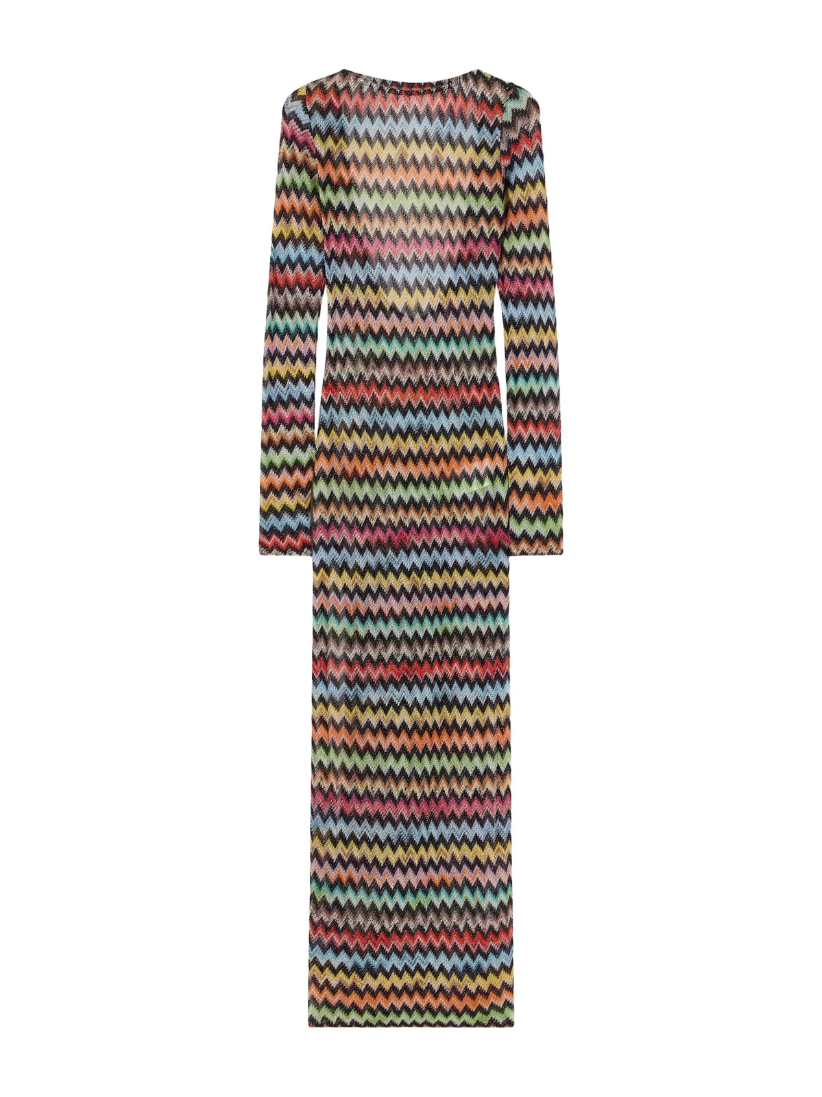 Missoni Striped Metallic Crochet-knit Cover-up