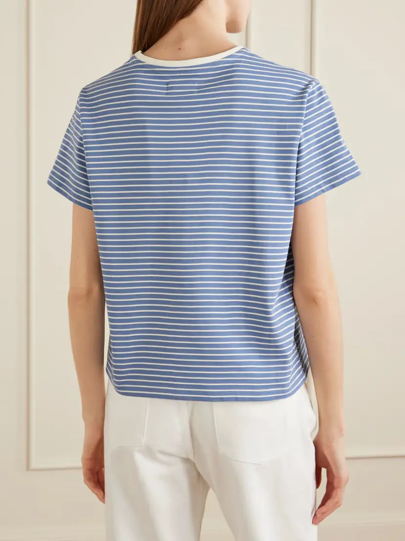 STILL HERE Striped Cotton-jersey T-shirt | Thumbnail 4 STILL HERE Striped Cotton-jersey T-shirt | Thumbnail 4