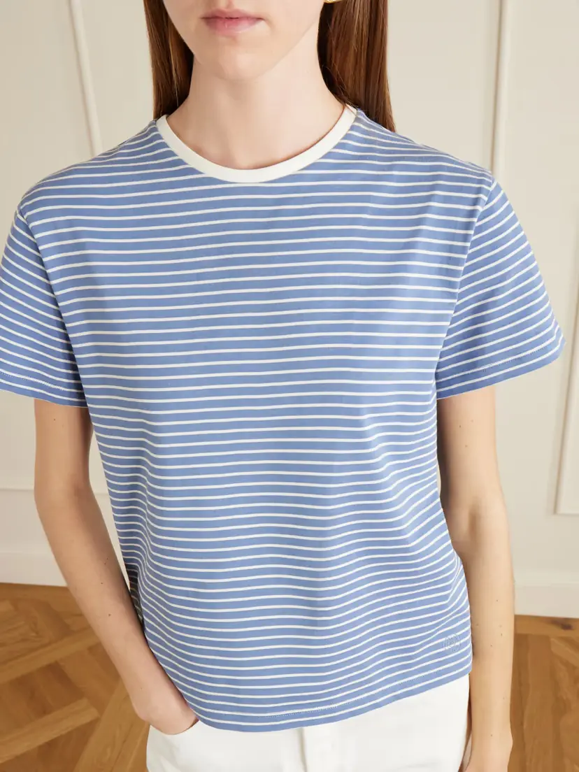 STILL HERE Striped Cotton-jersey T-shirt | Thumbnail 5 STILL HERE Striped Cotton-jersey T-shirt | Thumbnail 5