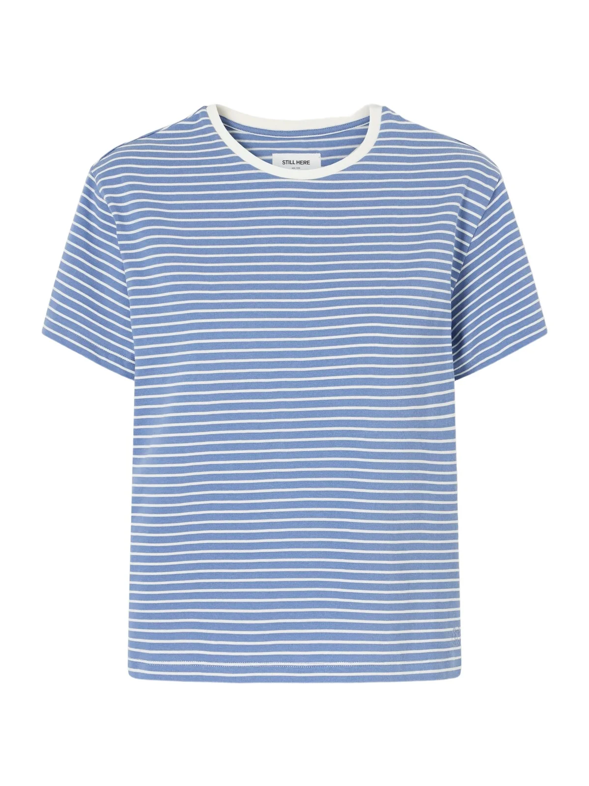 Striped Cotton-jersey T-shirt