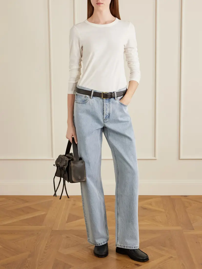 STILL HERE Everyday Mid-rise Straight-leg Jeans | Thumbnail 2 STILL HERE Everyday Mid-rise Straight-leg Jeans | Thumbnail 2