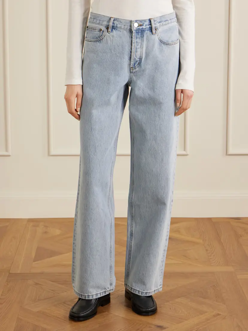 STILL HERE Everyday Mid-rise Straight-leg Jeans | Thumbnail 3 STILL HERE Everyday Mid-rise Straight-leg Jeans | Thumbnail 3