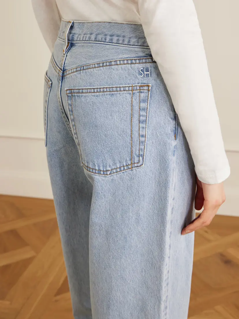 STILL HERE Everyday Mid-rise Straight-leg Jeans | Thumbnail 5 STILL HERE Everyday Mid-rise Straight-leg Jeans | Thumbnail 5
