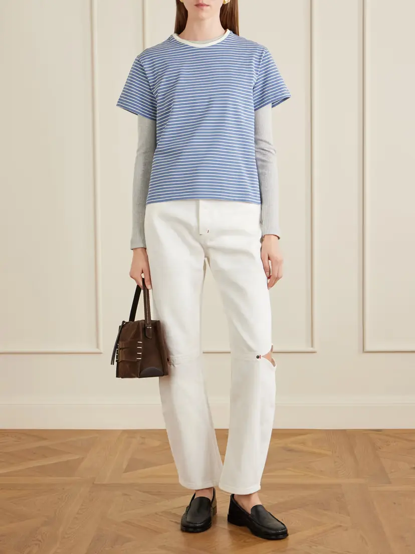 STILL HERE Cowgirl Cut-out High-rise Straight-leg Jeans | Thumbnail 2 STILL HERE Cowgirl Cut-out High-rise Straight-leg Jeans | Thumbnail 2