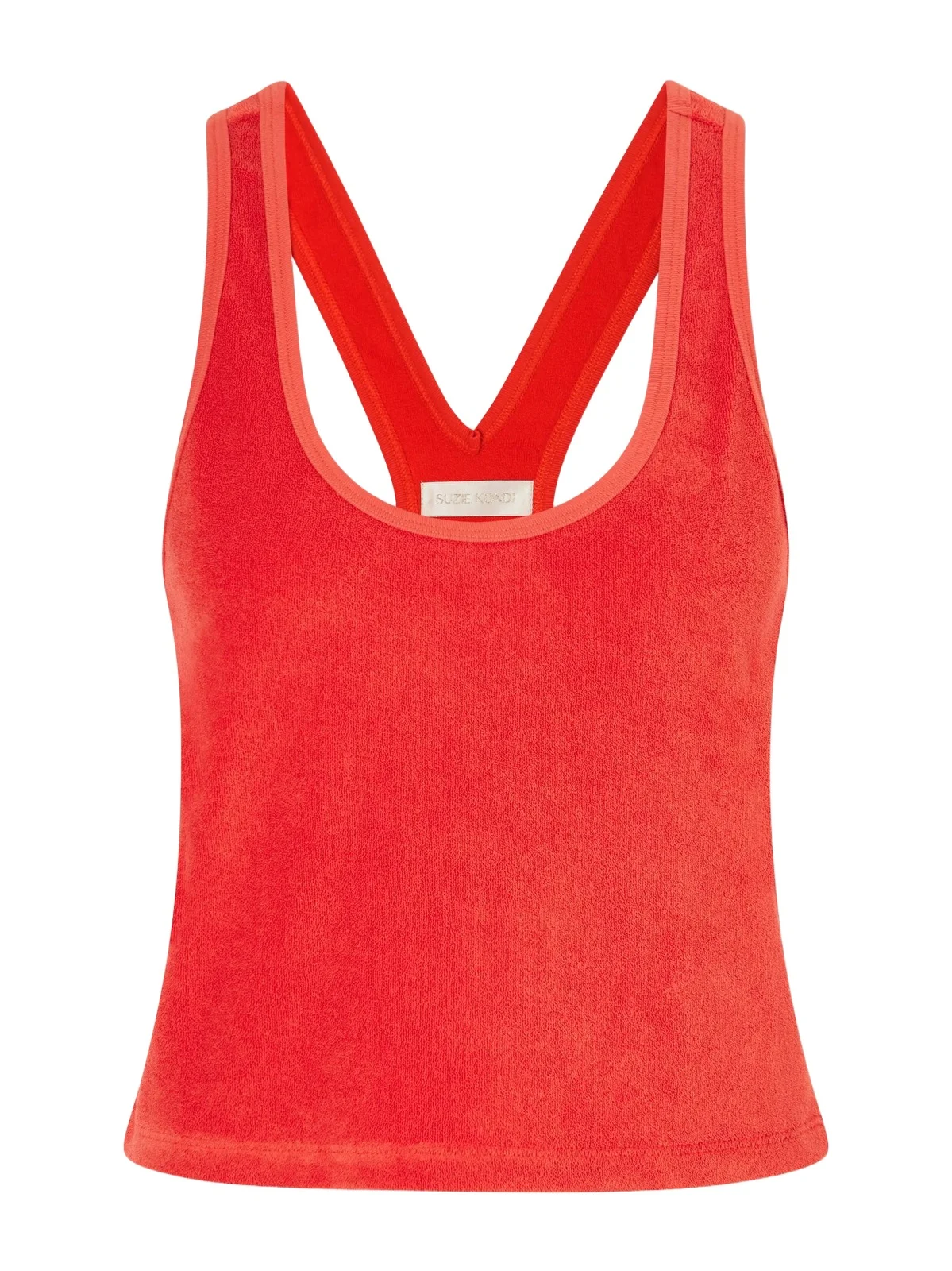 Tia Cotton-blend Terry Tank Top Tia Cotton-blend Terry Tank Top